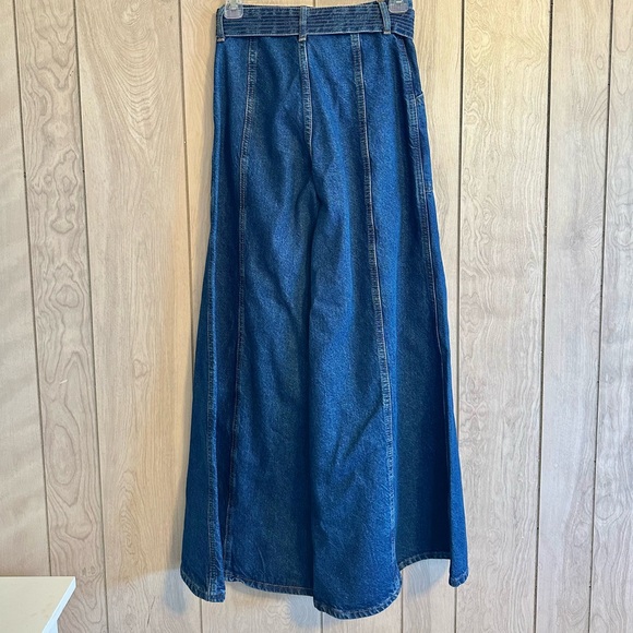 NWT Farm Rio Dark Wash Wide Leg Denim Pants - Picture 5 of 7